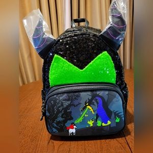 Loungefly Sleeping beauty Maleficent Backpack
